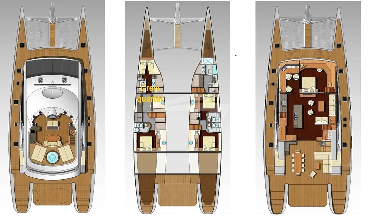 CARTOUCHE deck layout