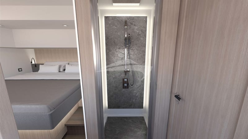 Guest head and shower