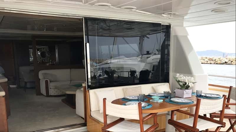 OLA 24m motor yacht charter, photo 5