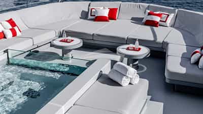 Deck area