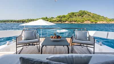 Aft deck