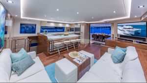 Saloon and galley