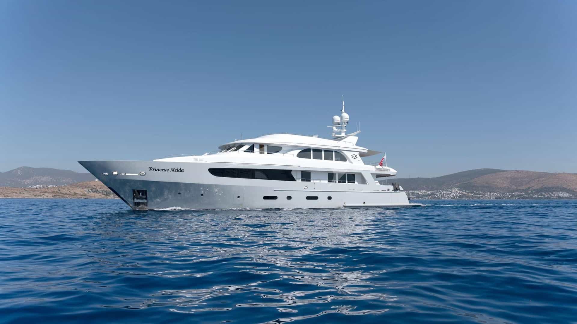 PRINCESS MELDA yacht charter