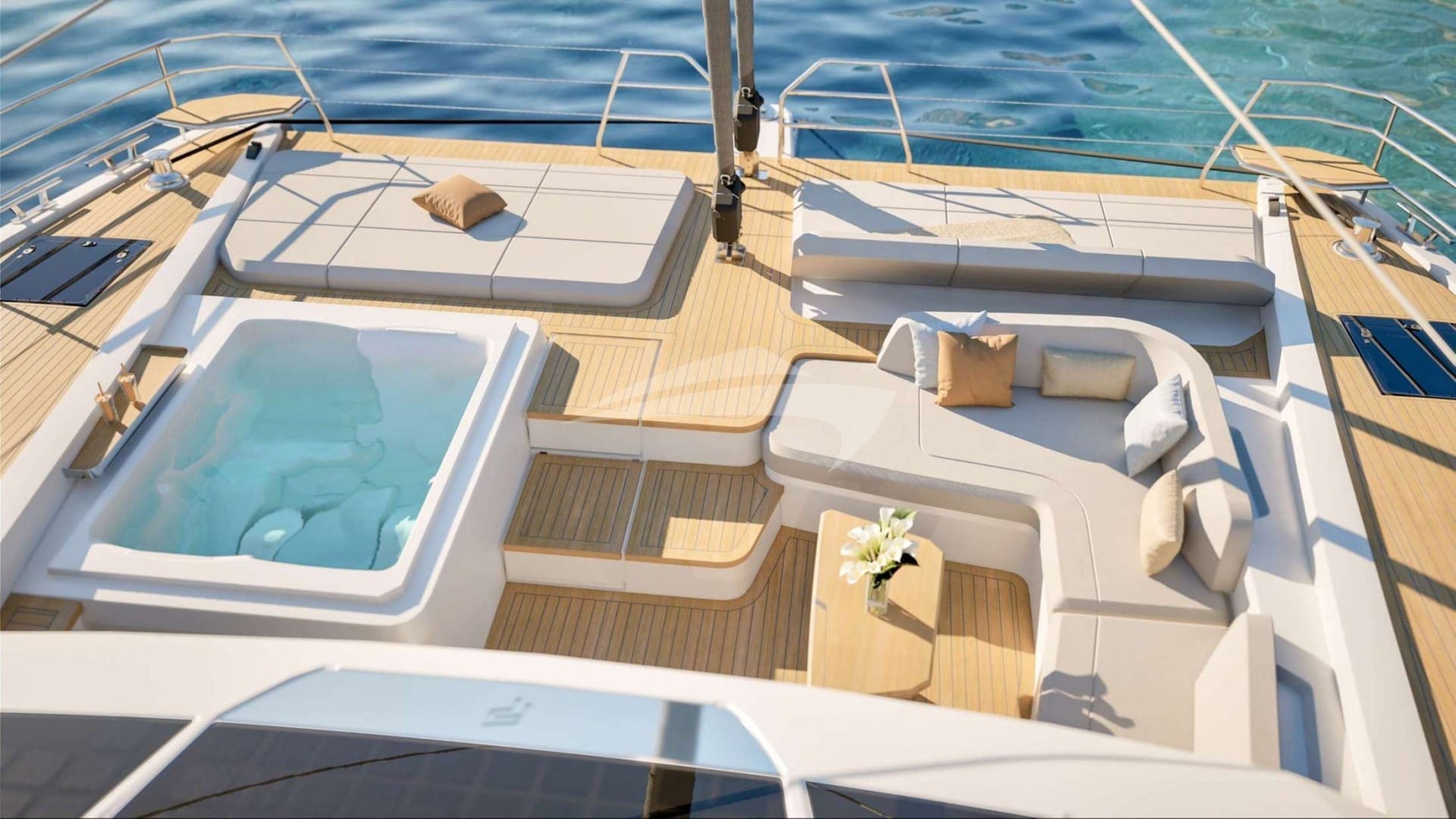 Aerial View of Deck
