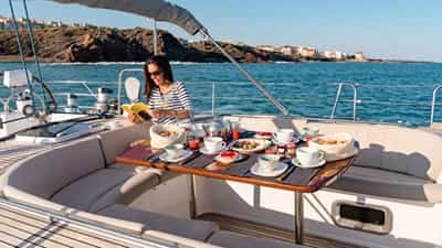 Breakfast table
