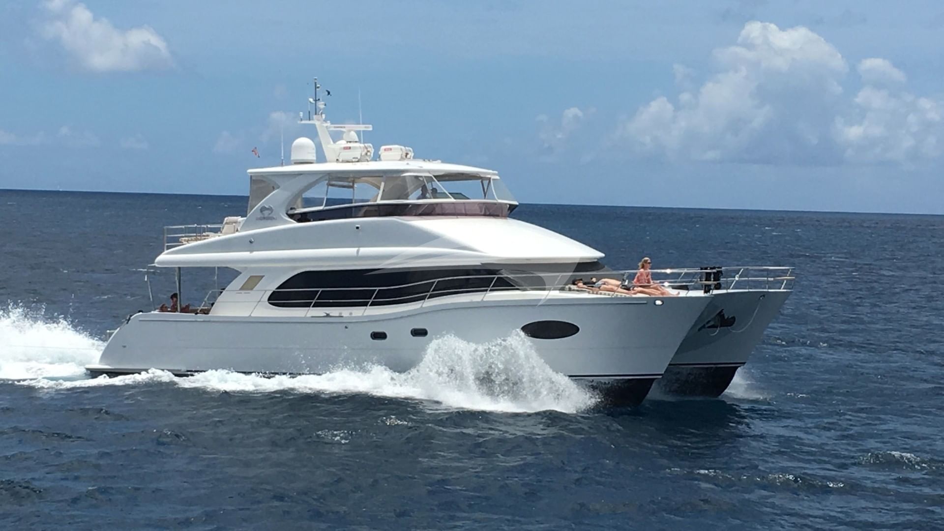 Sea Boss smoothly underway