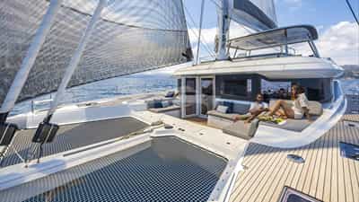 Relaxing on Deck