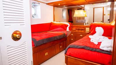 Port Twin Cabin w/ Pullman (not shown)