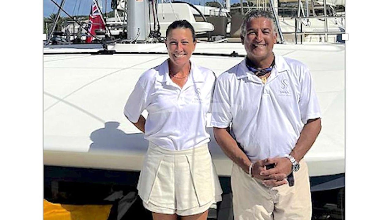 Luxury charter yacht crew for SWAN