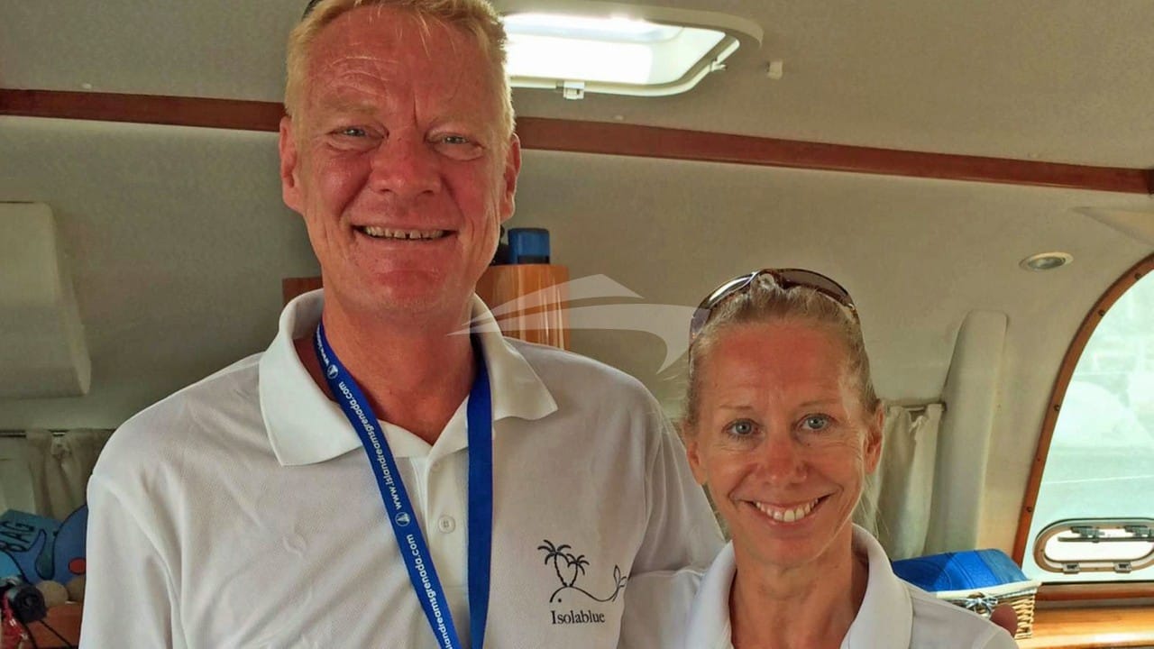 Luxury charter yacht crew for ISOLABLUE