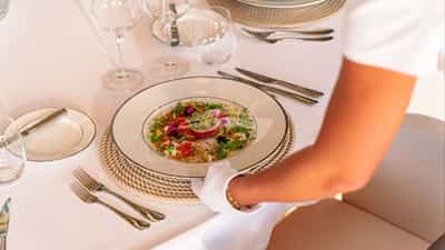 Exquisite menu