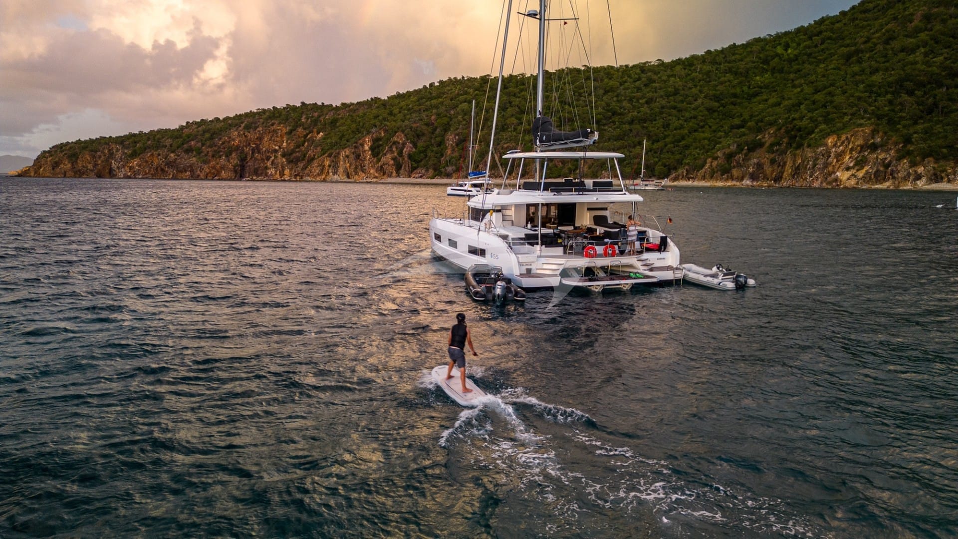 Try the e-foil boards!