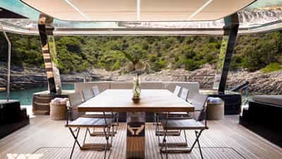 Aft deck