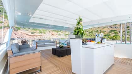 LE VERSEAU 40m motor yacht charter, photo 10