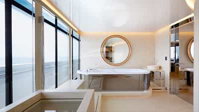 Master bathroom