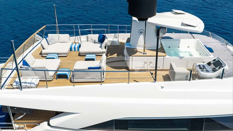 BLUE DIAMOND 34m motor yacht charter, photo 6