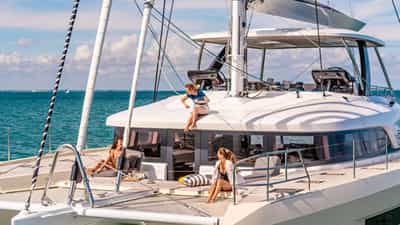 Foredeck relaxing