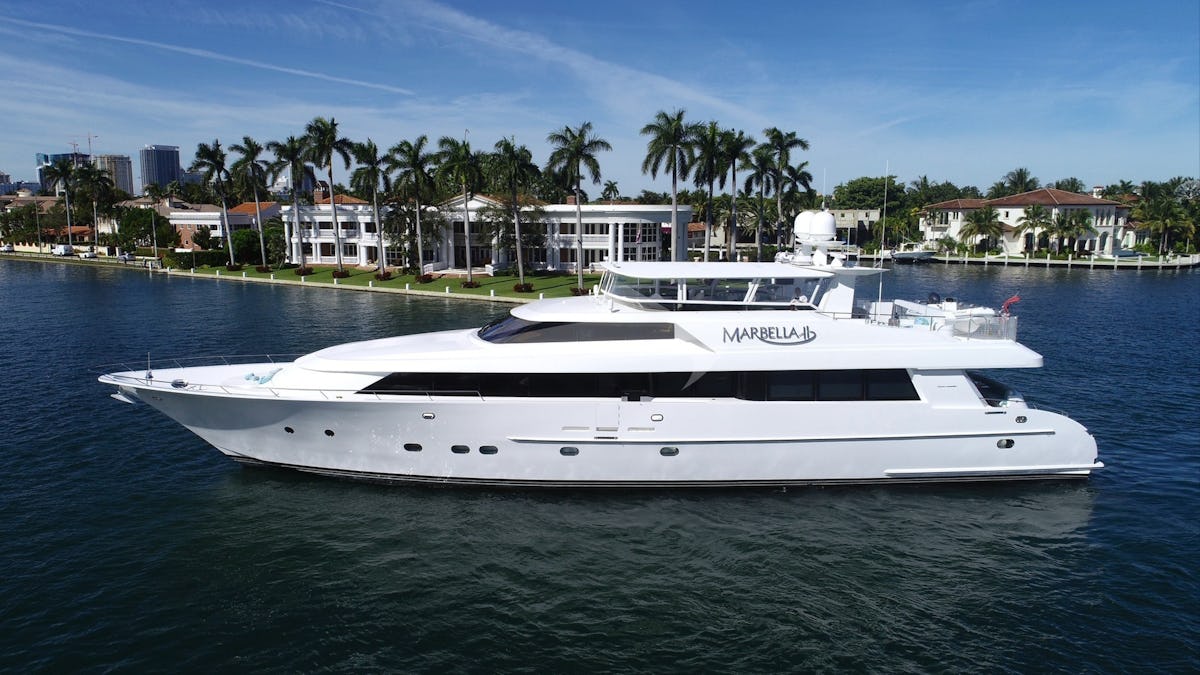 MARBELLA II - 1999 Northcoast Yachts Luxury Super Yacht for Charter