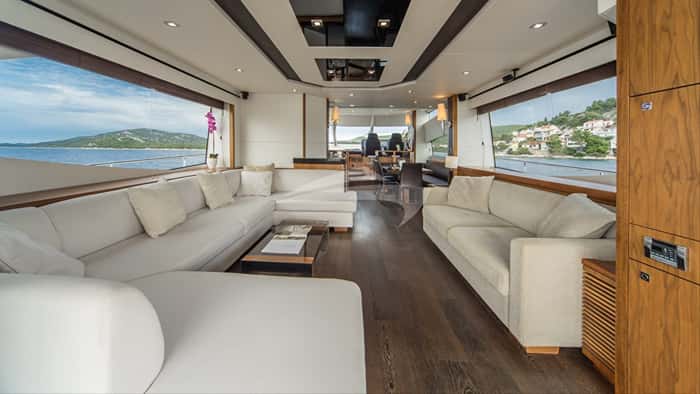 A CLOUDY BAY 23m motor yacht charter, photo 4