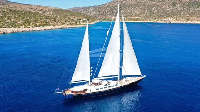 TAMARITA 46.5m / 153ft sailing yacht for charter