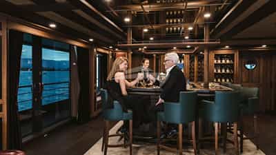 Main saloon on C-deck