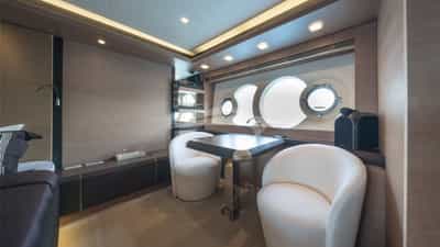 Master stateroom sitting area