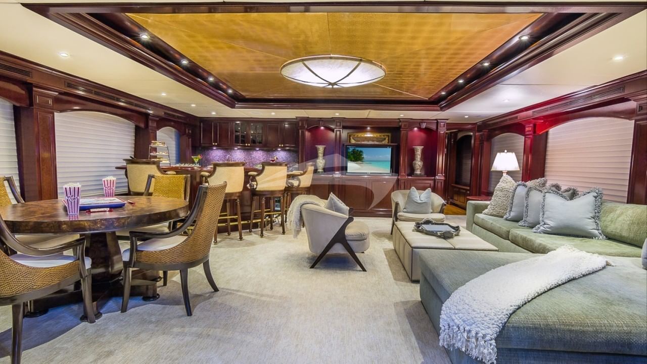 SKY LOUNGE WITH MAGUN MASSAGE BED BUILT INTO SOFA