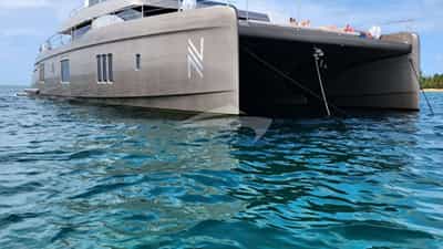 Resting peacefully at anchor