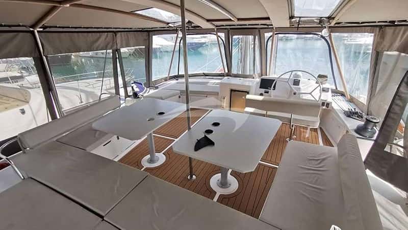 KOS 54.CAT 17m sailing yacht charter, photo 8