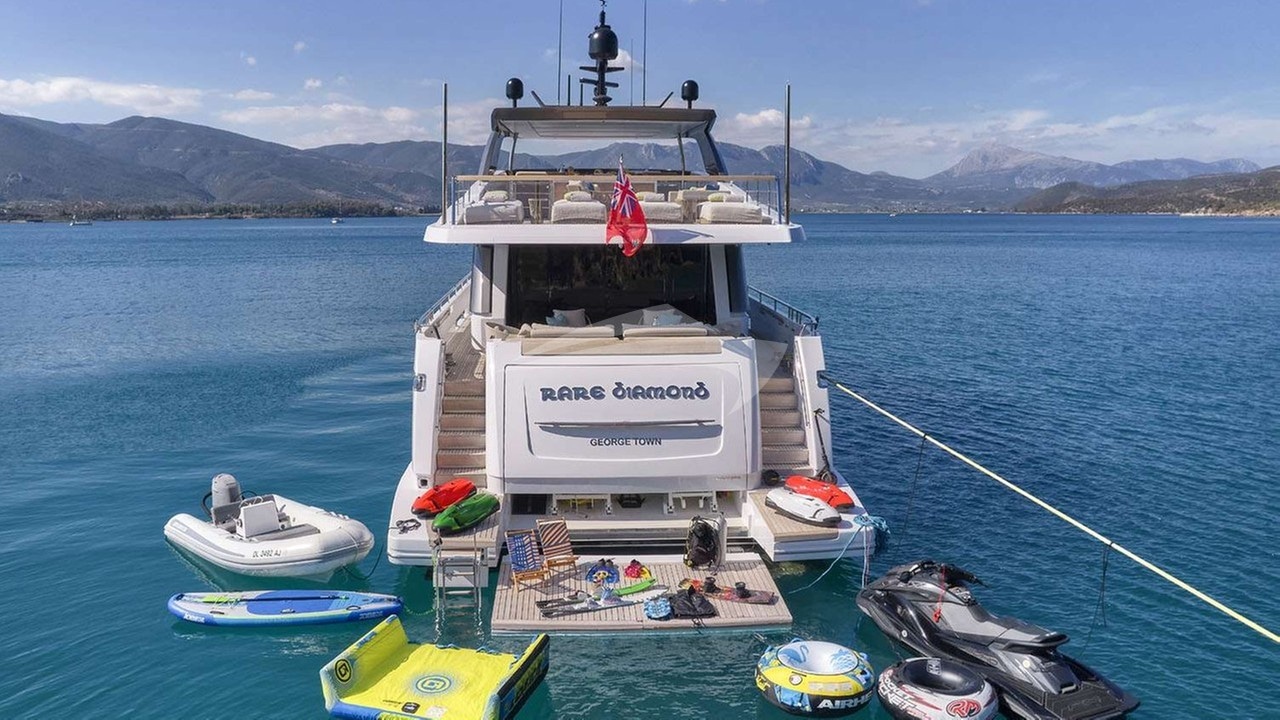 View of Aft and Water Toys