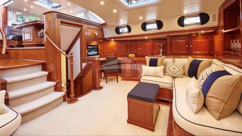 ABUNDANCE 32m sailing yacht charter, photo 10