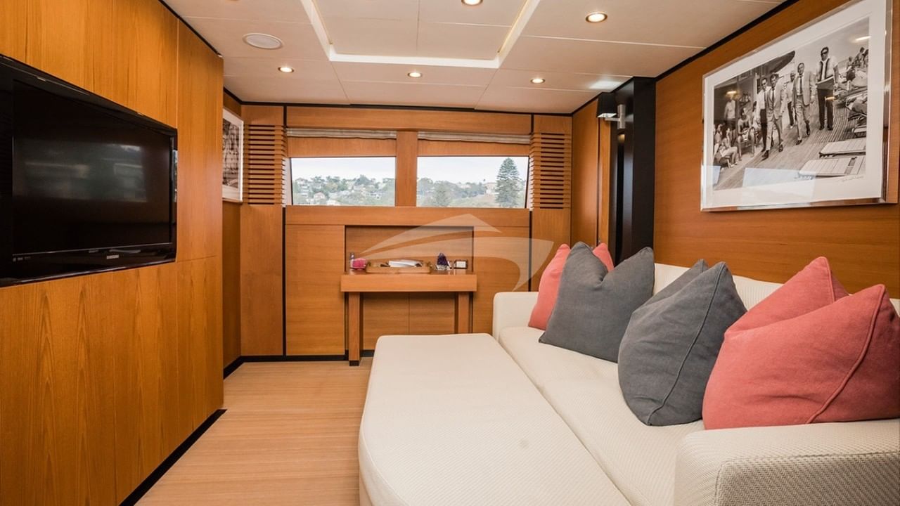 Cinema Room on Main Deck