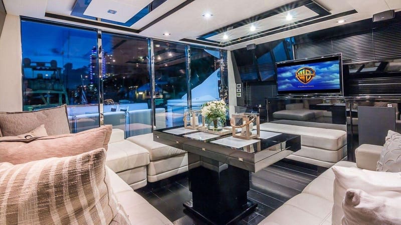 Saloon with TV