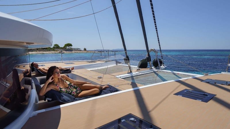 Chill out on the Foredeck