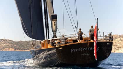 PERSEVERANCE I 39m sailing yacht charter, photo 9
