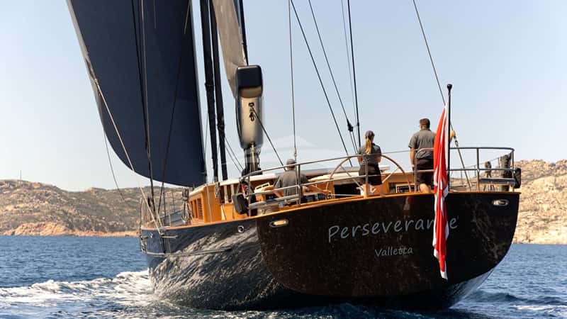 PERSEVERANCE I 39m sailing yacht charter, photo 9
