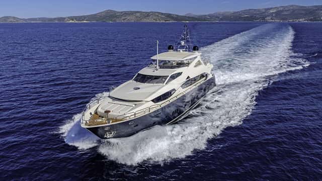 ARAGO 34m motor yacht for charter