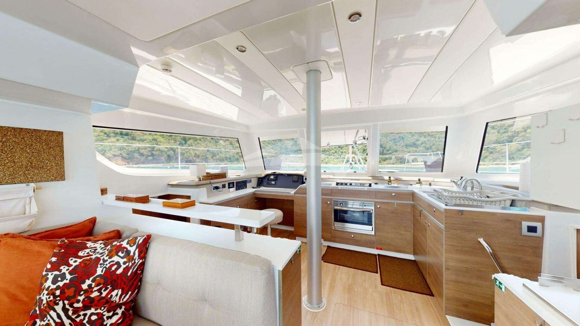 Navigation Station and Galley