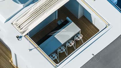 S7 39m motor yacht charter, photo 13