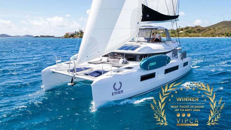 ETHER 15m sailing yacht charter