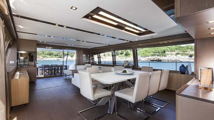 IVA 29m motor yacht charter, photo 4