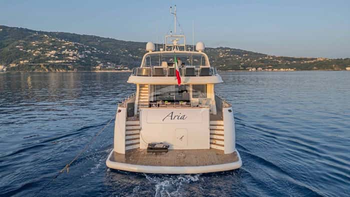 ARIA C 28m motor yacht charter, photo 4