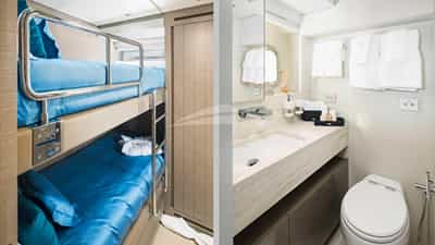 Twin Cabin with Bathroom