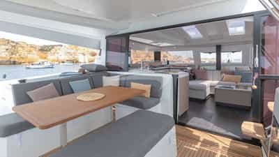 Cockpit to Saloon