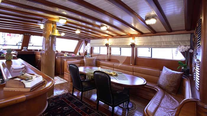 PRINCESS NAZAN DENIZ 30m sailing yacht charter, photo 2