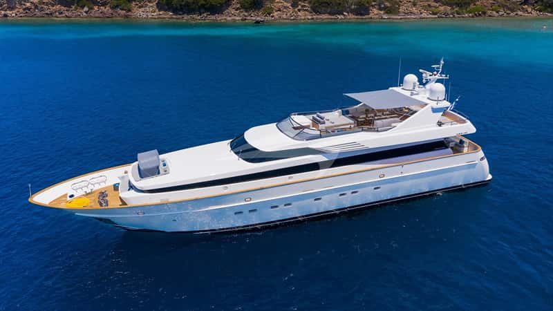 SHOOTING STAR 31m motor yacht charter