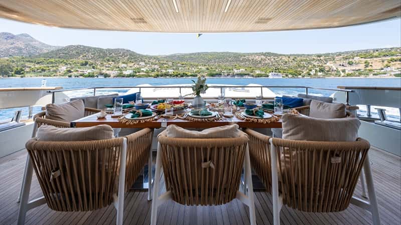 BLUE DIAMOND 34m motor yacht charter, photo 10