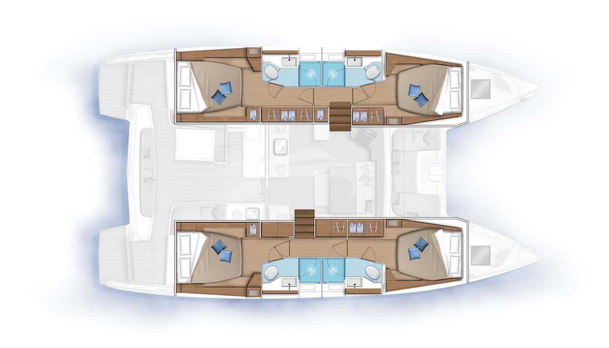 ON A WHIM III deck layout
