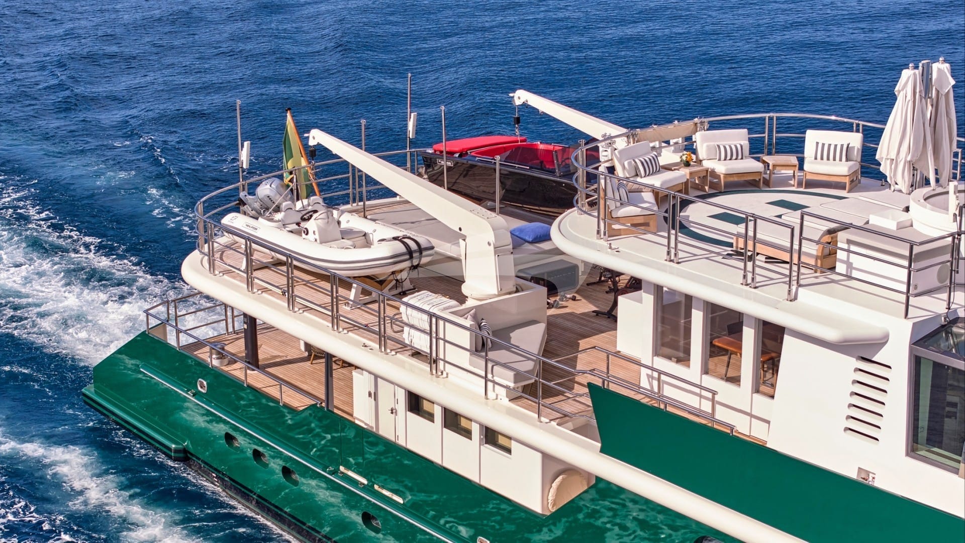 Aerial View of All Decks