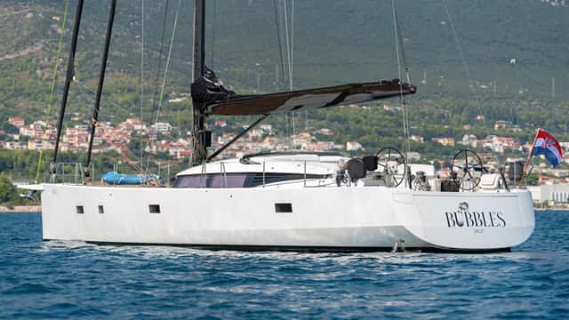 BUBBLES 23m sailing yacht for charter